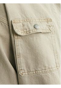 Jack & Jones - Jack&Jones Kurtka jeansowa Chase 12249029 Beżowy Loose Fit. Kolor: beżowy. Materiał: bawełna #6