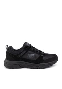 skechers - Skechers Sneakersy Oak Canyon 51893/BBK Czarny. Kolor: czarny. Materiał: materiał