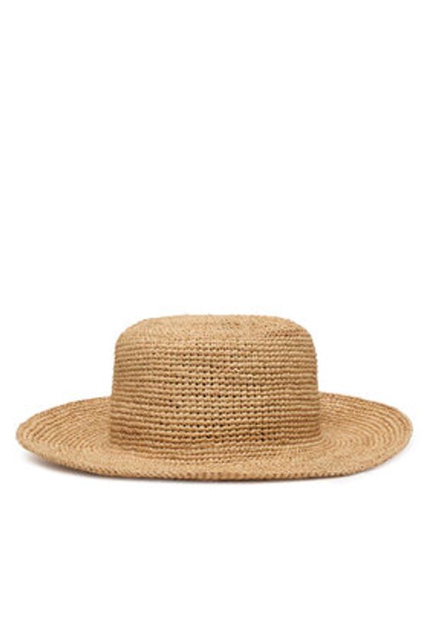 Emporio Armani Kapelusz EX000029 AF21415 U1054 Beżowy jasny. Kolor: beżowy. Materiał: poliester