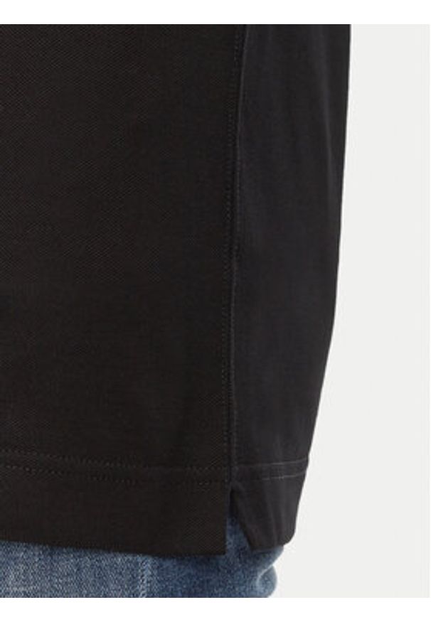 DOLCE & GABBANA - Dolce&Gabbana Polo G8SG0Z G7N4P Czarny Regular Fit. Typ kołnierza: polo. Kolor: czarny. Materiał: bawełna