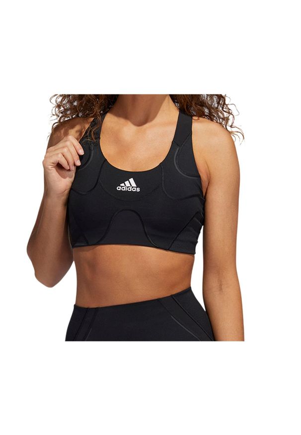 Top sportowy damski Adidas Tlrd Hiit. Kolor: czarny