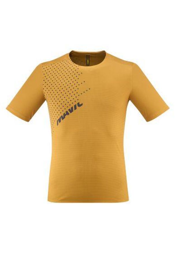 MAVIC - Koszulka Mavic Crosstrail. Kolor: wielokolorowy, żółty, czarny. Sport: kolarstwo