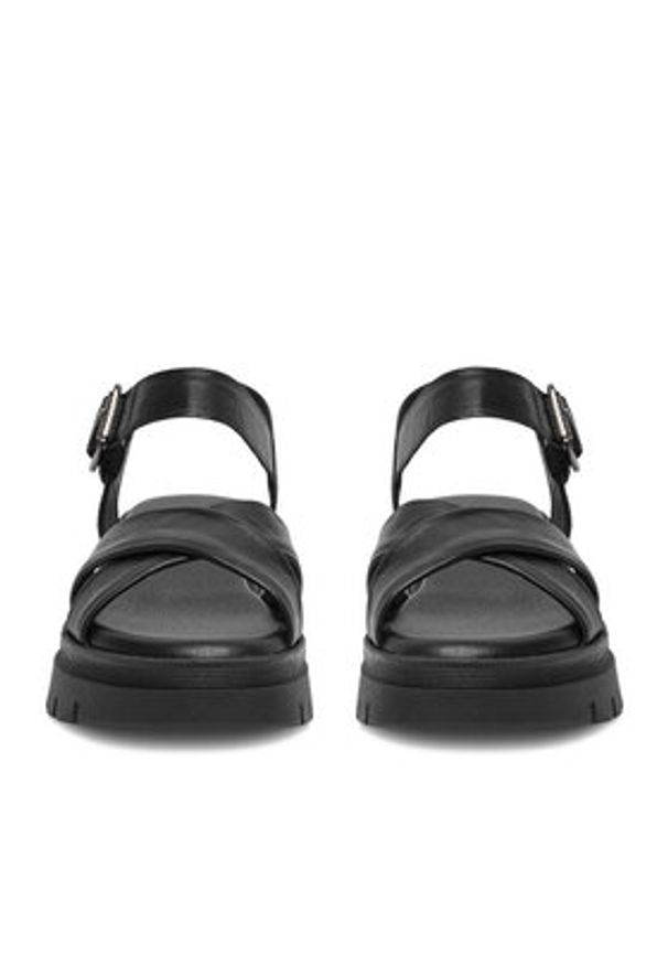 Lasocki Sandały CEO-WB-LINA-23 Czarny. Kolor: czarny. Materiał: skóra