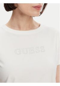 Guess T-Shirt BRIANA SS V3BI11 J1314 Biały Active Fit. Kolor: biały. Materiał: bawełna