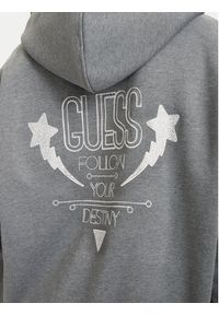 Guess Bluza W5RQ00 KBY51 Szary Regular Fit. Kolor: szary. Materiał: bawełna #4