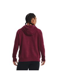 Bluza damska Under Armour Rival Fleece Logo Hoodie. Kolor: brązowy, wielokolorowy, czerwony