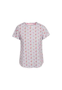 TRESPASS - Top Damski/ Damski Cara Flamingo Casual Top. Kolor: biały