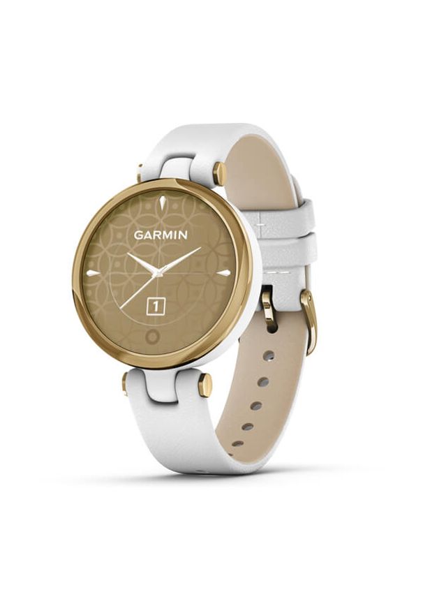 Zegarek Damski GARMIN ™ LILY 010-02384-B3. Rodzaj zegarka: smartwatch. Materiał: skóra. Styl: elegancki