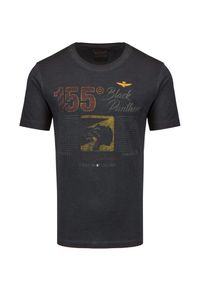 Aeronautica Militare - T-shirt AERONAUTICA MILITARE. Materiał: bawełna. Wzór: nadruk, motyw zwierzęcy, aplikacja, haft #1