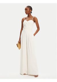 ACCESS FASHION Kombinezon 53-5508-145 Écru Slim Fit. Materiał: syntetyk #3