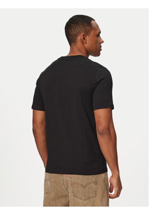 Jack & Jones T-Shirt Grayson 12288377 Czarny Regular Fit. Kolor: czarny. Materiał: bawełna