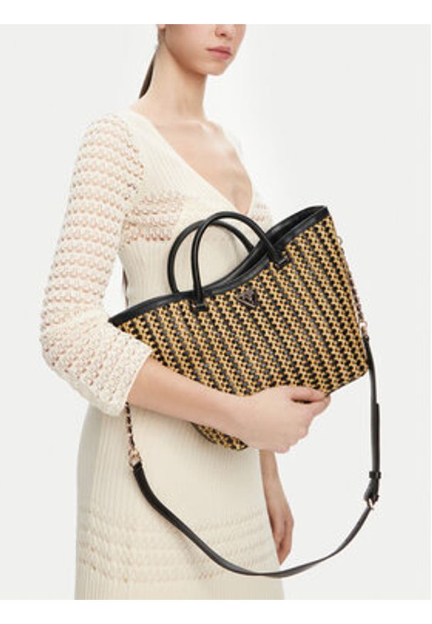 Guess Torebka HWWG96 47220 Czarny. Kolor: czarny. Materiał: skórzane