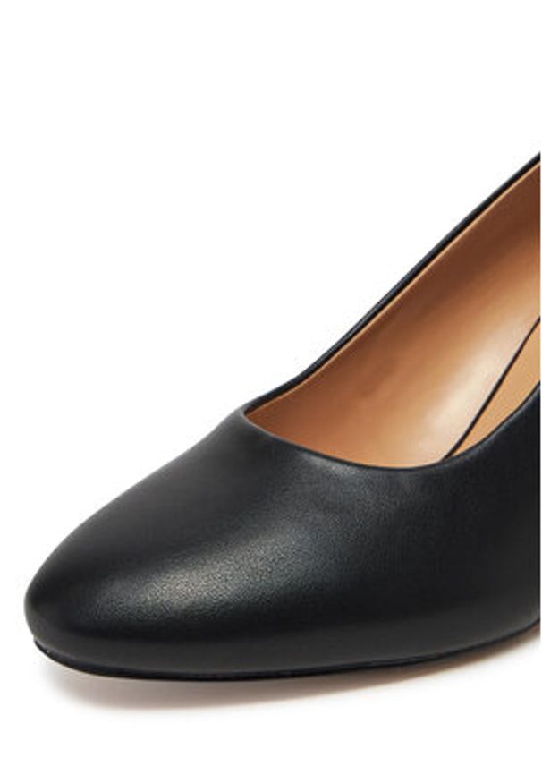 Clara Barson Czółenka WFA2484-1 Czarny. Kolor: czarny. Materiał: materiał