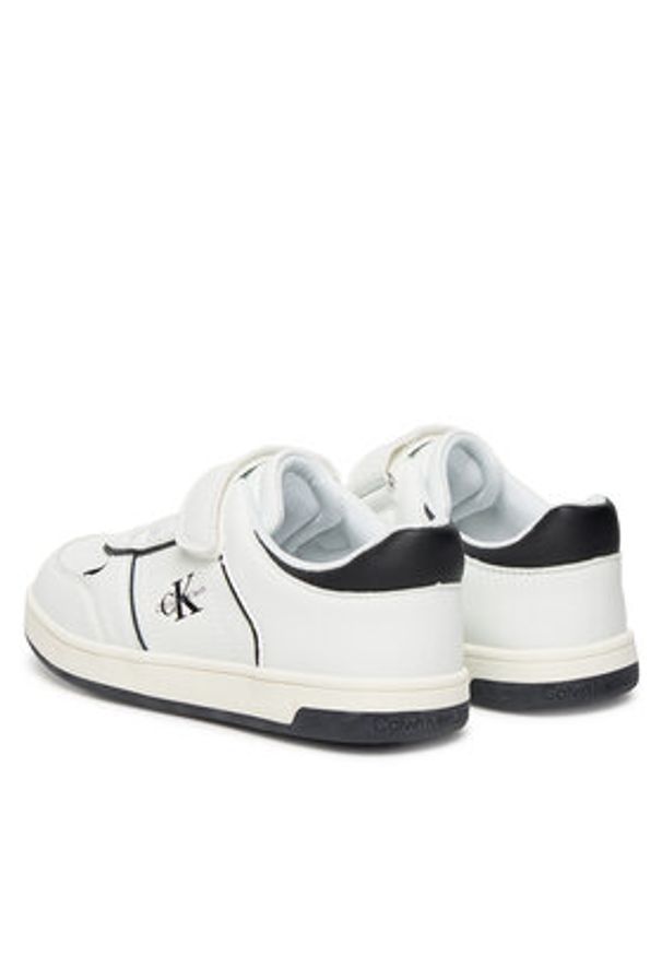 Calvin Klein Sneakersy V1X9-83148-1355 S Biały. Kolor: biały. Materiał: skóra