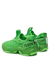 Plein Sport Sneakersy SADS USC0522 STE003N Zielony. Kolor: zielony. Materiał: skóra #3