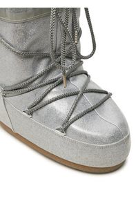 Moon Boot Śniegowce Icon Glitter 80D1402850 Srebrny. Kolor: srebrny. Materiał: skóra #4