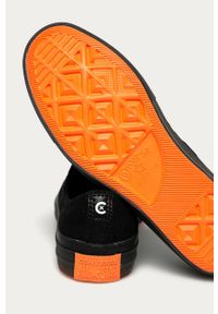 Converse - Tenisówki. Nosek buta: okrągły. Zapięcie: sznurówki. Kolor: czarny. Materiał: syntetyk, materiał. Szerokość cholewki: normalna. Obcas: na obcasie. Wysokość obcasa: niski #4