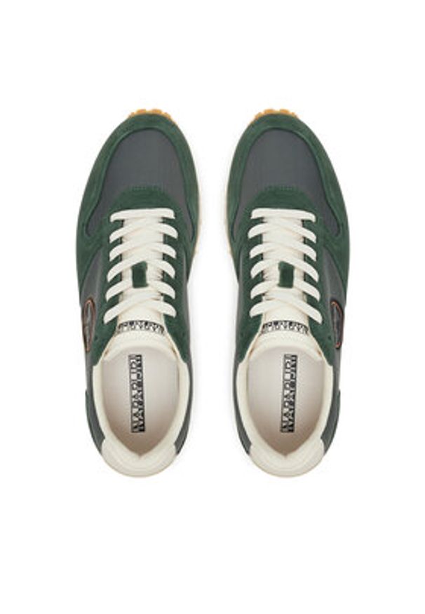 Napapijri Sneakersy Nova NP0A4IQL Zielony. Kolor: zielony. Materiał: materiał