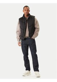 Hugo - HUGO Bezrękawnik Berolino 2611 50556381 Czarny Regular Fit. Kolor: czarny. Materiał: syntetyk. Długość rękawa: bez rękawów #3