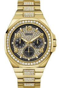 Zegarek męski Guess GW0785G2 CYRKONIE złoty. Kolor: złoty #1