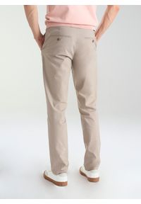 PAKO LORENTE – Męskie spodnie w kolorze beżowym P24SF-WX-001-E-S- Pako Lorente. Kolor: beżowy. Materiał: bawełna, elastan #8