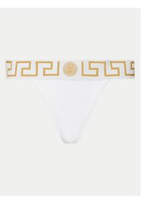 VERSACE - Versace Stringi AUD01042 1A10011 Biały. Kolor: biały. Materiał: bawełna