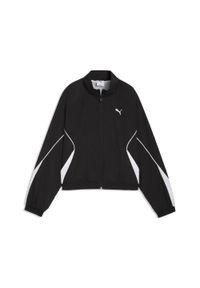 Puma - Damska kurtka o luźnym kroju PUMA Sport na zamek PUMA. Kolor: czarny. Sport: bieganie #1