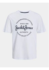 Jack & Jones - Jack&Jones Komplet 5 t-shirtów Forest 12256984 Kolorowy Standard Fit. Materiał: syntetyk, bawełna. Wzór: kolorowy #6