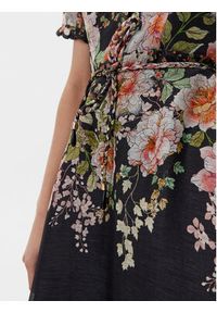 Hale bob - Hale Bob Sukienka letnia with silk 4YPR654M Czarny Regular Fit. Kolor: czarny. Materiał: len. Sezon: lato #5