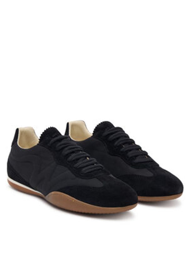 Weekend Max Mara Sneakersy Lancia 2625766054 Czarny. Kolor: czarny. Materiał: materiał
