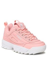Fila Sneakersy Disruptor Wmn 1010302.40063 Różowy. Kolor: różowy. Materiał: skóra #5