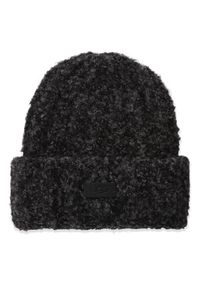 Ugg - UGG - Czarna czapka Chunky. Kolor: czarny. Materiał: materiał, wełna