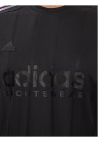 Adidas - adidas T-Shirt Tiro IP3786 Czarny Relaxed Fit. Kolor: czarny. Materiał: syntetyk #6