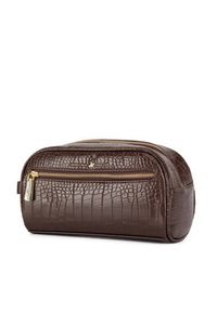 Beverly Hills Polo Club Kosmetyczka BHPC-W1-001-AW24 Brązowy. Kolor: brązowy. Materiał: poliester #5
