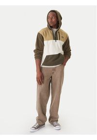 Quiksilver Bluza EQYPF03073 Khaki Regular Fit. Kolor: brązowy. Materiał: syntetyk #3