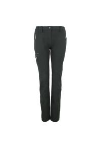 PEAK MOUNTAIN - Spodnie damskie z trzema kieszeniami i podparciem na ręce Peak Mountain. Kolor: czarny. Sezon: lato. Sport: turystyka piesza #1