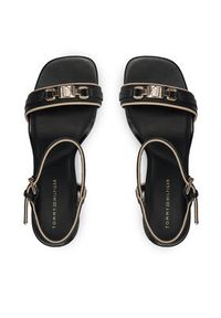 TOMMY HILFIGER - Tommy Hilfiger Sandały Th Hardware Heeled Sandal FW0FW07796 Czarny. Kolor: czarny #2