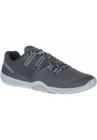 Buty do chodzenia męskie Merrell Trail Glove 6. Zapięcie: sznurówki. Kolor: szary. Materiał: materiał, syntetyk, tkanina. Szerokość cholewki: normalna. Sport: turystyka piesza