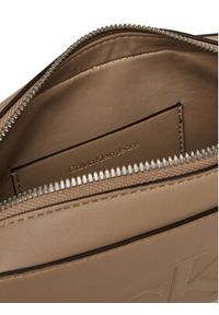 Calvin Klein Jeans Torebka Sculpted Ew Camera Bag20 LV04K3036G Beżowy. Kolor: beżowy. Materiał: skórzane #6