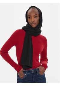 Calvin Klein Szalik Embroidery Fine K60K612601 Czarny. Kolor: czarny. Materiał: materiał, bawełna