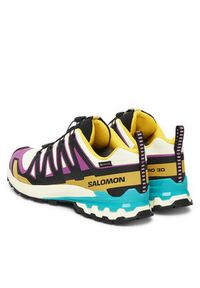 salomon - Salomon Buty do biegania Xa Pro 3D V9 Gore-Tex L47881700 Żółty. Kolor: żółty. Materiał: materiał. Technologia: Gore-Tex