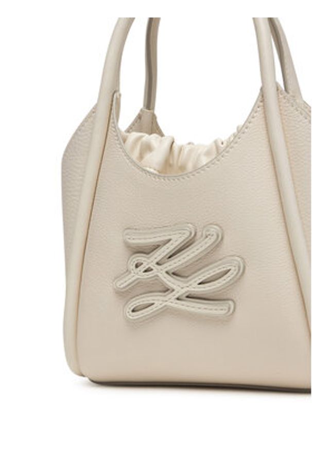 Karl Lagerfeld - KARL LAGERFELD Torebka B2W30053 Biały. Kolor: biały. Materiał: skórzane