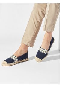 Lauren Ralph Lauren Espadryle Caylee II 802891448001 Granatowy. Kolor: niebieski. Materiał: materiał