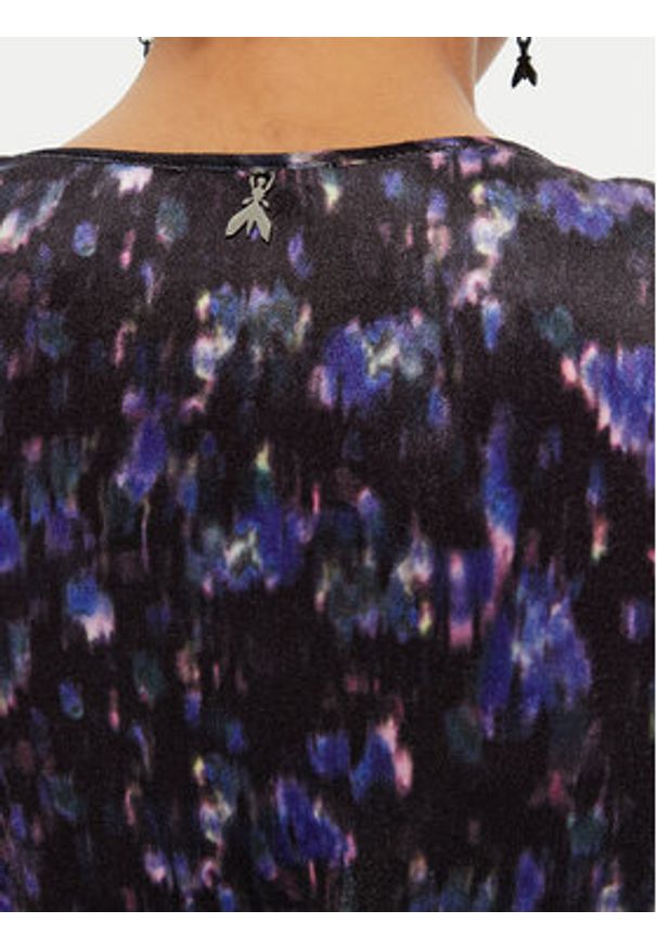 Patrizia Pepe Sukienka koktajlowa 2A2821 J229 Czarny Regular Fit. Kolor: czarny. Materiał: syntetyk. Styl: wizytowy