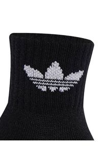 Adidas - adidas Zestaw 3 par wysokich skarpet dziecięcych JW2934 Kolorowy. Materiał: materiał, bawełna. Wzór: kolorowy #3