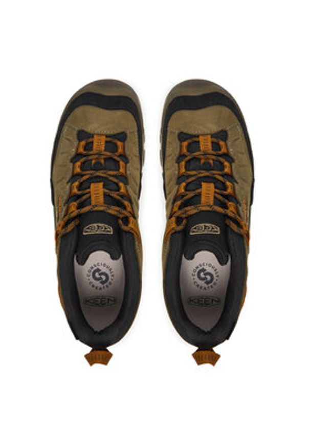 keen - Keen Trekkingi Targhee IV Wp 1030691 Zielony. Kolor: zielony. Materiał: nubuk, skóra. Sport: turystyka piesza