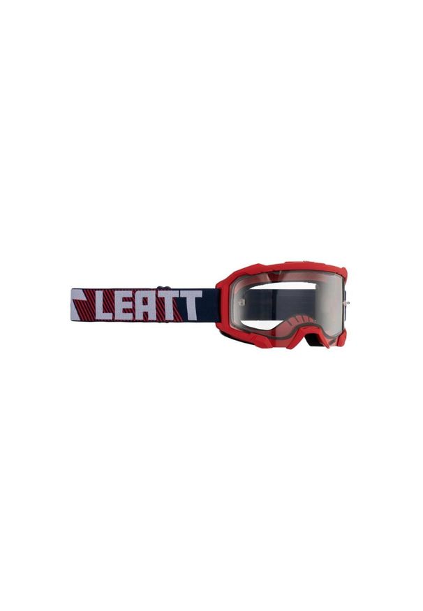 LEATT - Gogle rowerowe MTB męskie Leatt Velocity 4.5 V23. Kolor: czerwony