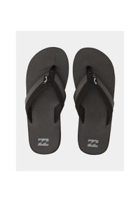 Japonki plażowe męskie Billabong All Day Impact. Okazja: na plażę. Kolor: czarny. Styl: sportowy