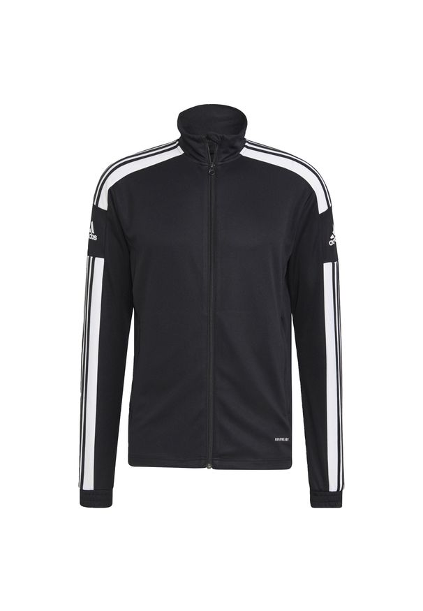 Adidas - Bluza treningowa męska adidas Squadra 21 Training. Kolor: czarny, biały, wielokolorowy. Materiał: poliester. Sport: piłka nożna