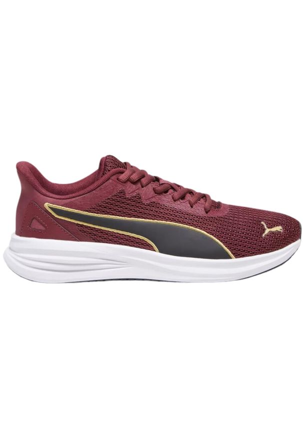 Buty męskie Puma Transport. Kolor: czerwony. Materiał: guma, materiał, tkanina, syntetyk